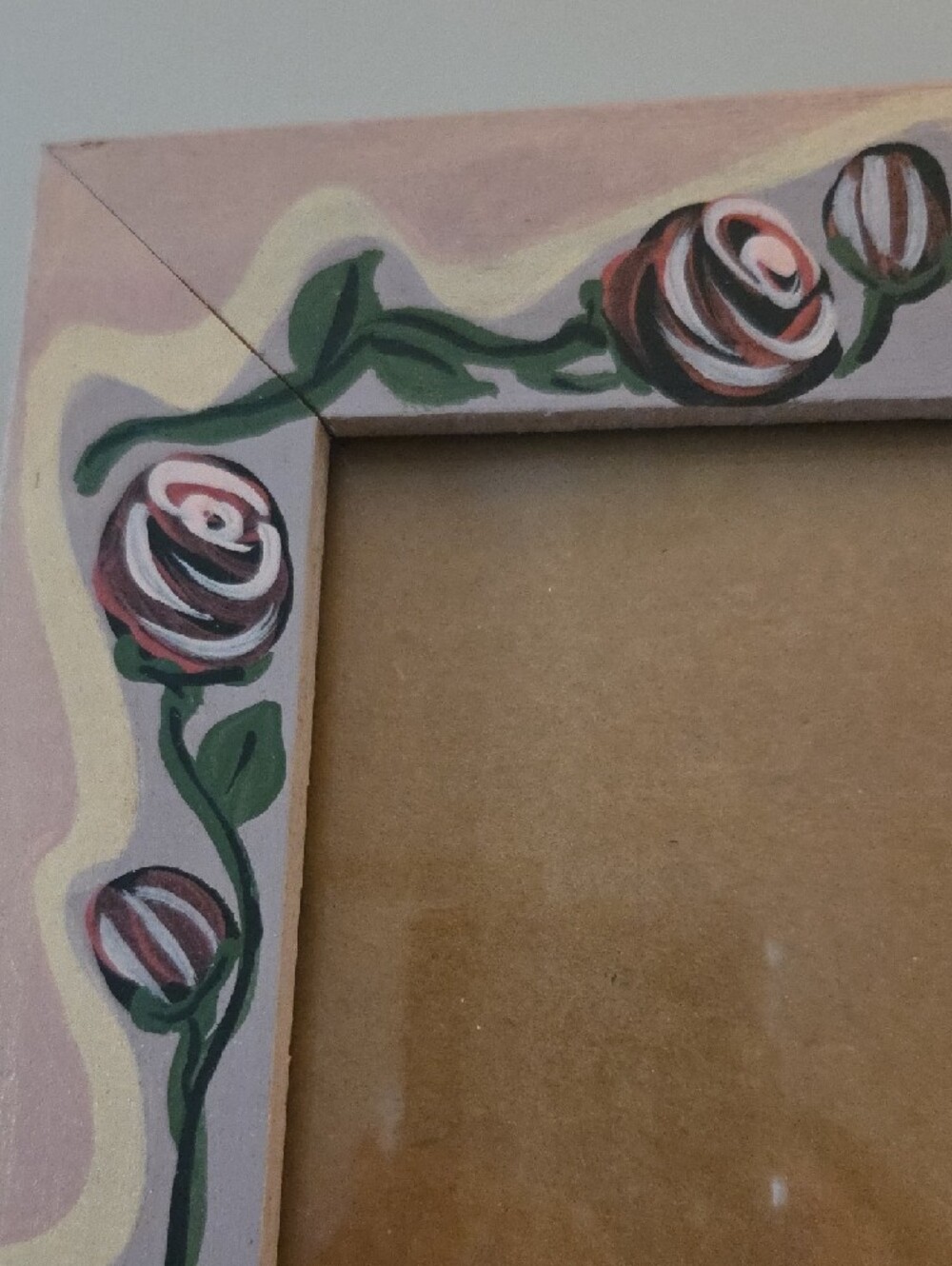 Anita Rosenberg Vintage Handpainted Photo Frame - Picture 3 of 11